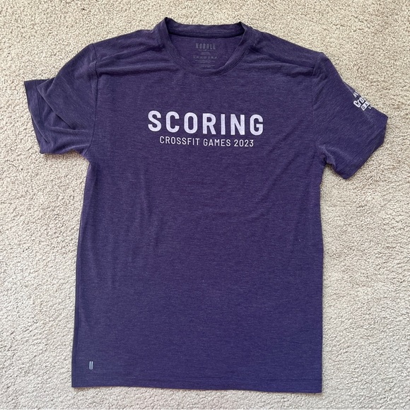 NOBULL Tops - NoBull CrossFit Games Scoring Shirt - Medium - Purple